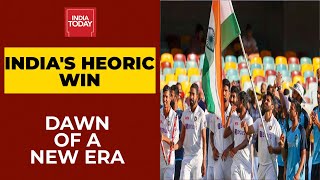 India Vs Australia, Gabba Test| Team India Creates Greatest Moment In Their Test History