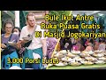 Bule Ikut Antre Buka Puasa Gratis di Masjid Jogokariyan Jogja #masjid