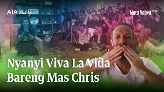 Nyanyi Viva La Vida Bareng Mas Chris | Mata Najwa