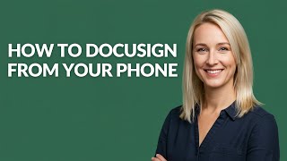 How to Docusign From Your Phone - Julia'sTutorials