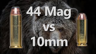 44 Magnum Vs 10mm For Bear Defense (4K)