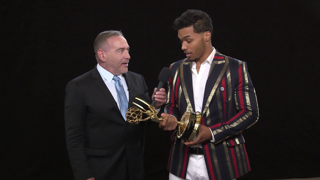 Rome Flynn Interview - Ex- B&B - 45th Annual Daytime Emmys - Younger ...