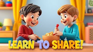 “Sharing Song for Kids | Learn to Share with Fun Music!”