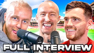 Andy Robertson CALLS OUT Salah and Mane! Talks WORLD CUP & More!
