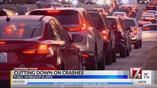 Town leaders to address cutting down on crashes in Apex