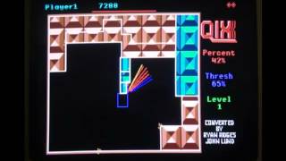 Qix Game Review (Apple IIGS)