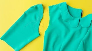 How to sew + hem sleeves for professional finish