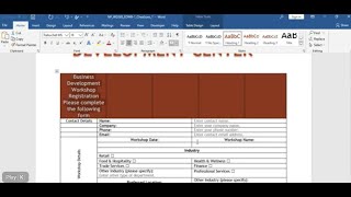 New Perspectives Word 365 Module 9 End of Module Project 1 | Reynolds Business Development Center