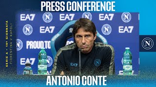 LIVE | La conferenza stampa di Mister Antonio Conte in vista di Fiorentina - Napoli