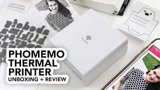 Phomemo Pocket Printer Unboxing + Quick Review