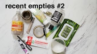 Recent Empties #2 April 2017 | morerebe