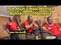 Reaksi Pak Muh Nonton Indonesia vs Bahrain Penuh Emosional