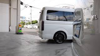 FLEXハイエースさいたま桶川店　新車ワゴンGL　FLEXオリジナルアレンジVer.2内装架装