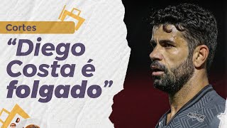 Samir Carvalho diz que Diego Costa é folgado: "sempre é o dinheiro"