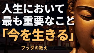 【ブッダが教える】人生において最も重要なこと「今を生きる」智慧