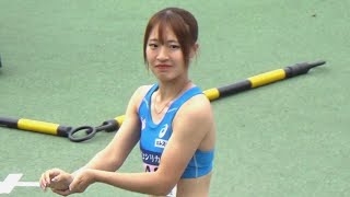 日本学生陸上個人2024 女子三段跳 田口侑楽 筑波大学