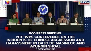 Press Briefing: NTF-WPS Conference 12/11/2023