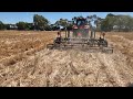 unverferth zone builder ripping 500 600mm deep in wheat stubble serpentine victoria 2023