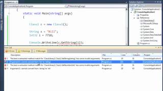 Visual C# 2010 Soup to Nuts (Part 4) Visual C# Program Structure