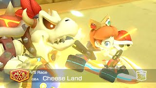 Mario Kart 8 Deluxe Dry Bowser in Cheese Land #163