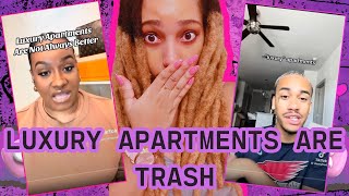 Luxury Apartments Are Trash And Not Worth The Money. Tiktok Rants