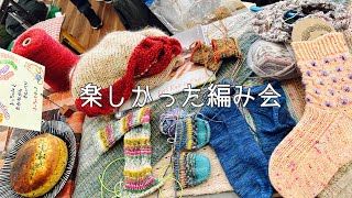 よっ茶屋喫茶8回目も無事に終了🧶楽しかった編み会の話✌️