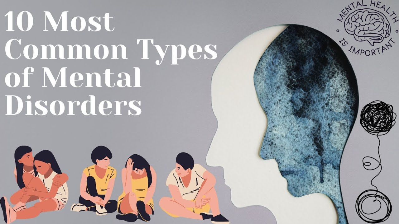 10 Most Common Mental Disorders