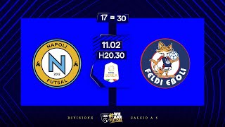 Napoli Futsal-Feldi Eboli 4-4 | 17ª giornata | Serie A 2024/2025