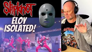 Drum Teacher Reacts: ELOY CASAGRANDE | ISOLATED DRUMS! - Slipknot 25th anniversa