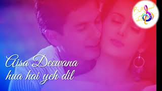 Aisa Deewana Audio Song # Dil Maange More # Sonu Nigam # Shahid Kapoor# Tulip Joshi