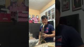 Edwin Andanar on Alto Saxophone misty - excerpt