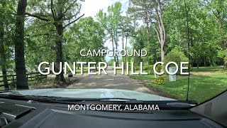 Gunter Hill Campground, COE, Montgomery, Alabama