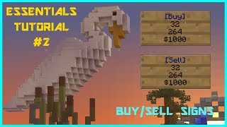 ESSENTIALS TUTORIAL (Buy/Sell Sign)