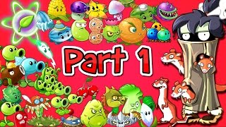 Plants vs. Zombies 2 it’s about time: Weasel Hoarder Zombie vs Every Plant Power Up vs Primal PVZ 2