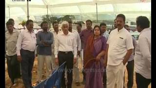 Srikakulam : YSRCP Leaders look over Yuvabheri arrangements - 1st Feb 2016