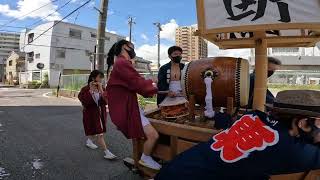 2022/07/30刈谷万燈祭　東陽町　新楽　町曳き