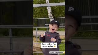 Baby laughing  hysterically | Try Not To Laugh | cute 🍁🍁 #viral  #trending #cute #youtube