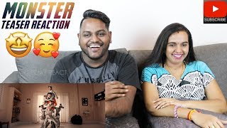 Monster Teaser Reaction | Malaysian Indian Couple | SJ Suryah | Priya Bhavani