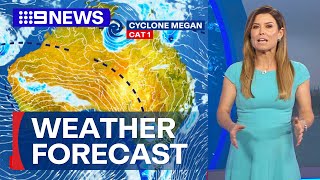 Australia Weather Update: Intense storms and rain expected for the tropics | 9 News Australia