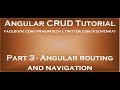 Angular routing and navigation