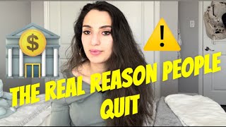 Why People Quit Bank Teller Jobs