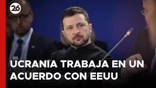 Ucrania anuncia que trabaja “productivamente” en un acuerdo comercial con Estados Unidos