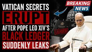 Vatican Secrets Erupt After Pope Leo XIV’s Black Ledger Suddenly Leaks