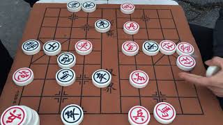 象棋高手下棋就是激烈啊，从白天下到天黑，真是太精彩了