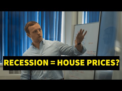 Do home prices drop in a recession?