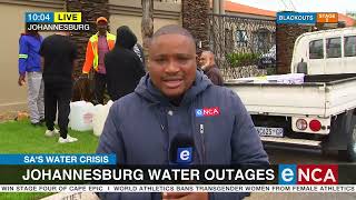 SA's Water Crisis | Johannesburg water outages