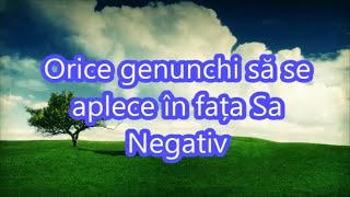 Orice genunchi sa se aplece in fata Sa negativ by Cipri