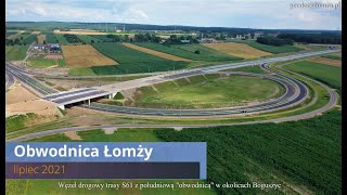 Obwodnica Łomży lipiec 2021