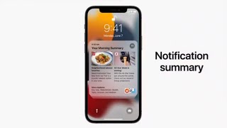 The New iOS 15 Notification Center wwdc 2021