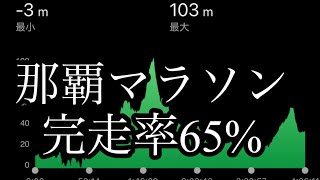 NAHAマラソン2024 完走率65% Cブロックランナーズビュー